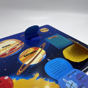 İngilizce öğrenme hikayesi resimli kitap çocuklar için ciltli kaldırma-flep özelliği mükemmel ciltleme sert yapılmış dayanıklı karton - Product Image 2