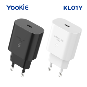 25W PD Fast Wall Charger USB-C Power Adapter for iPhone <strong>Type</strong>-C <strong>Devices</strong> Universal 100-240V <strong>Input</strong> - Product Image 6
