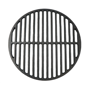 搪瓷黑色烹饪炉排圆形不粘铸铁烧烤炊具烧烤炉排 - Product Image 6