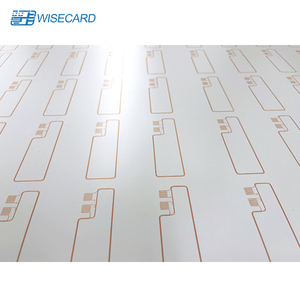 Wisecard LF/HF/<strong>UHF</strong> Chip Rfid Prelam <strong>Inlay</strong> for Producing EMV Smart Card - Product Image 4