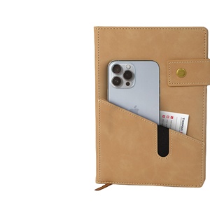 <strong>Basic</strong> Ruled Pages Customize Brown Leather Journal A5 Note <strong>Books</strong> Private Label Journals and Planners Hardcover Notebook with Gold - Product Image 1
