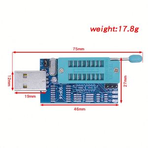 Ch341 24 25 Neu programmierung des DVD-Router-BIOS Blinkendes multifunktion ales USB-Programmier modul - Product Image 5