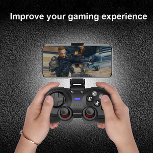 Game controller für Android/IOS-Gerätes ystem mit einziehbarem Handy halter clip Wireless Game Controller