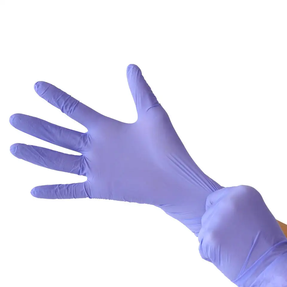 Titanfine Stock aux états-unis gants en Nitrile sans poudre médecin utilisant des gants en Nitrile jetables