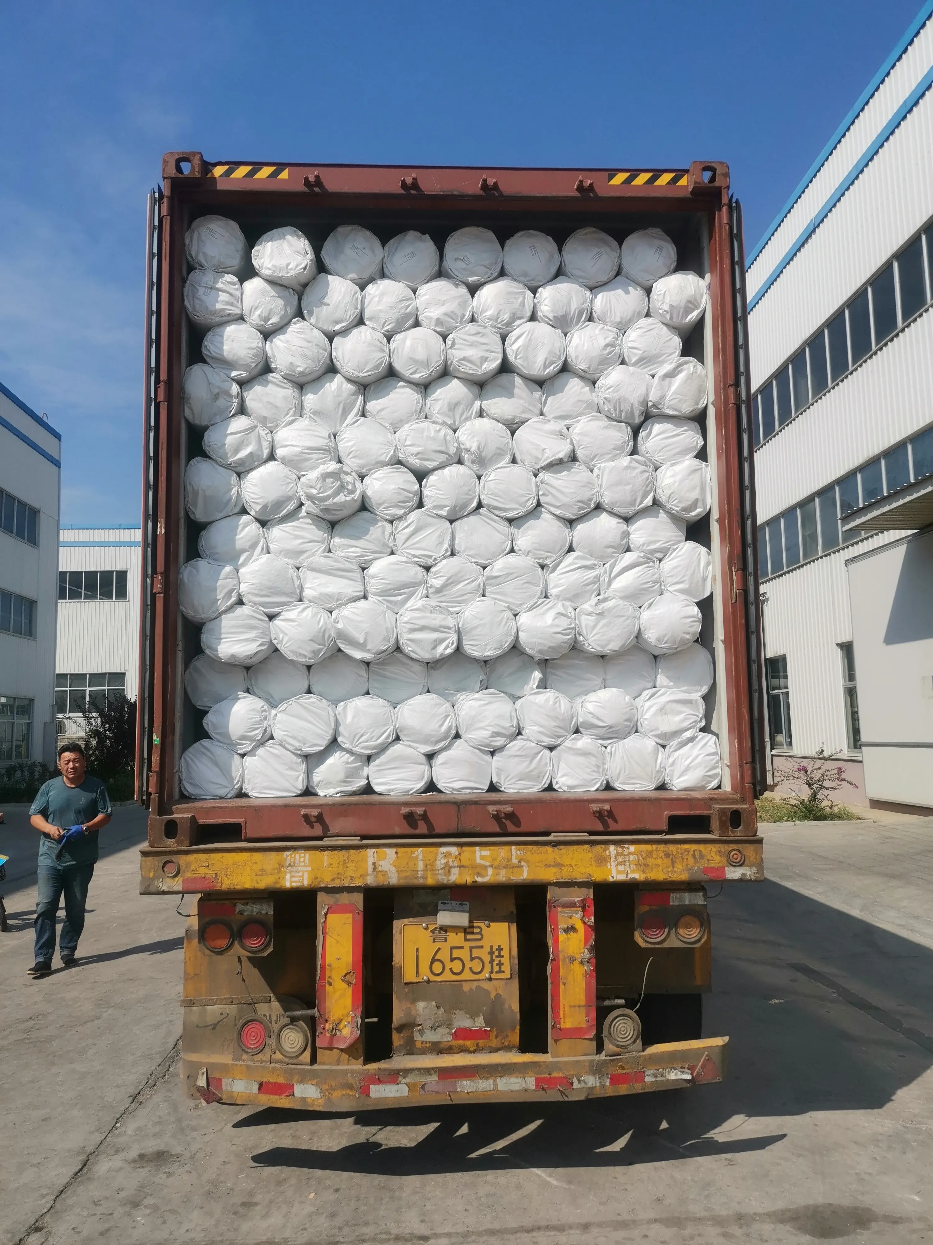 도로 건축을 위한 150g 200g 250g 폴리에스테 짠것이 아닌 geotextile