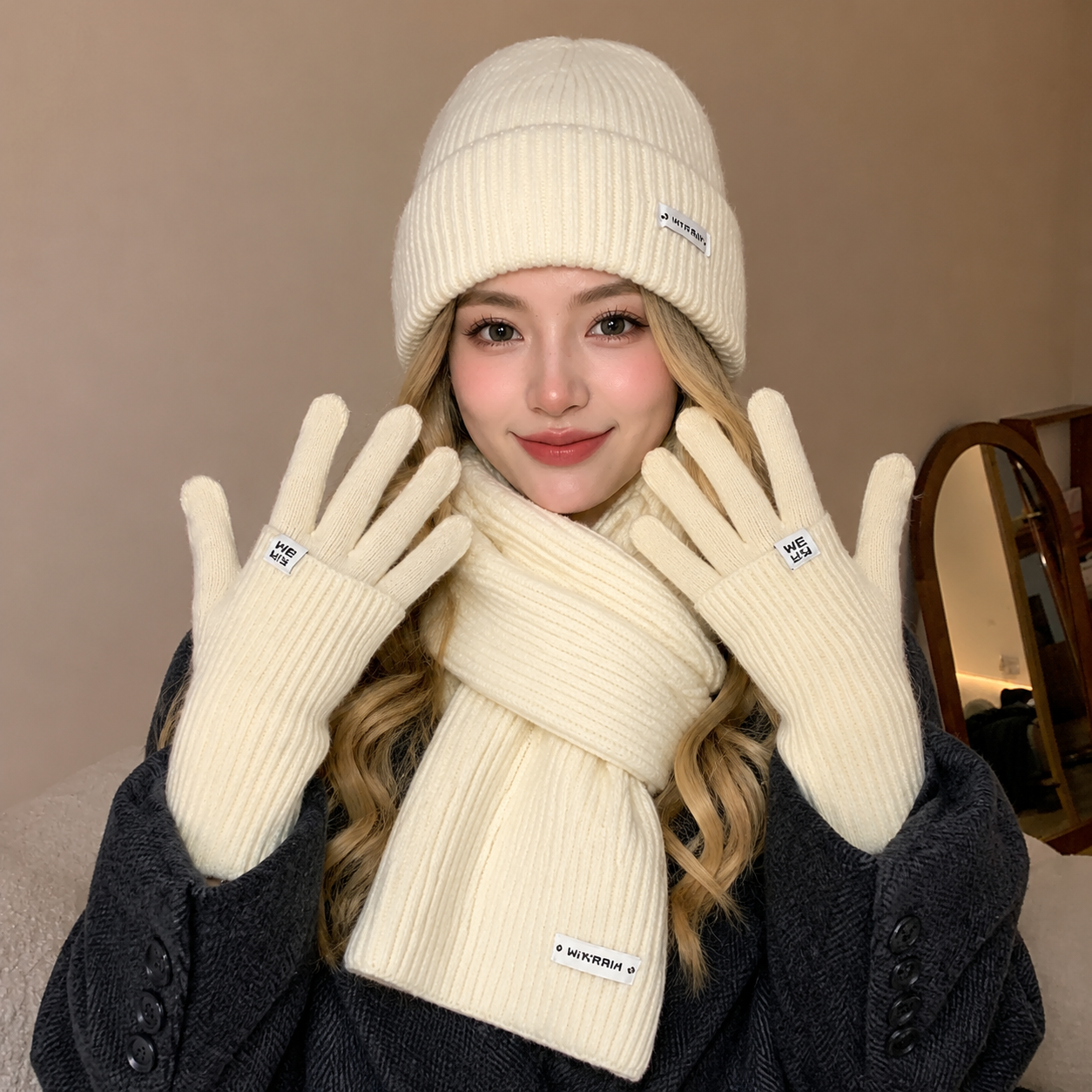 Beige Cashmere