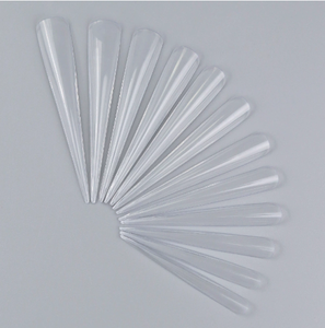 Sanatsal ekstra uzun ABS Salon giyilebilir tırnak ipuçları ekstra uzun yapay tırnaklar ile ekstra sivri genişletilmiş tarzı parmaklar için - Product Image 1