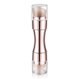 Toptan 4-in-1 çok fonksiyonlu fondoten allık göz ve dudak balsamı makyaj fırçası Set sınır ötesi Fan tarzı fırçalar - Product Image 1
