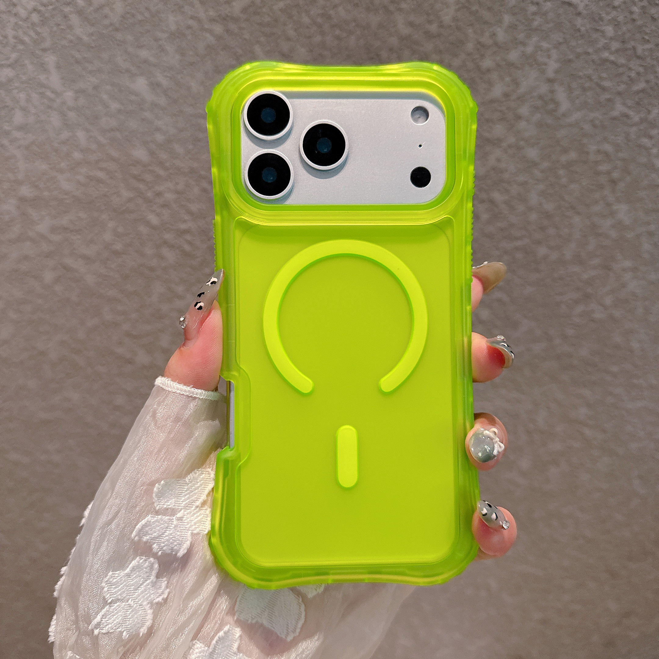 Verde fluorescente