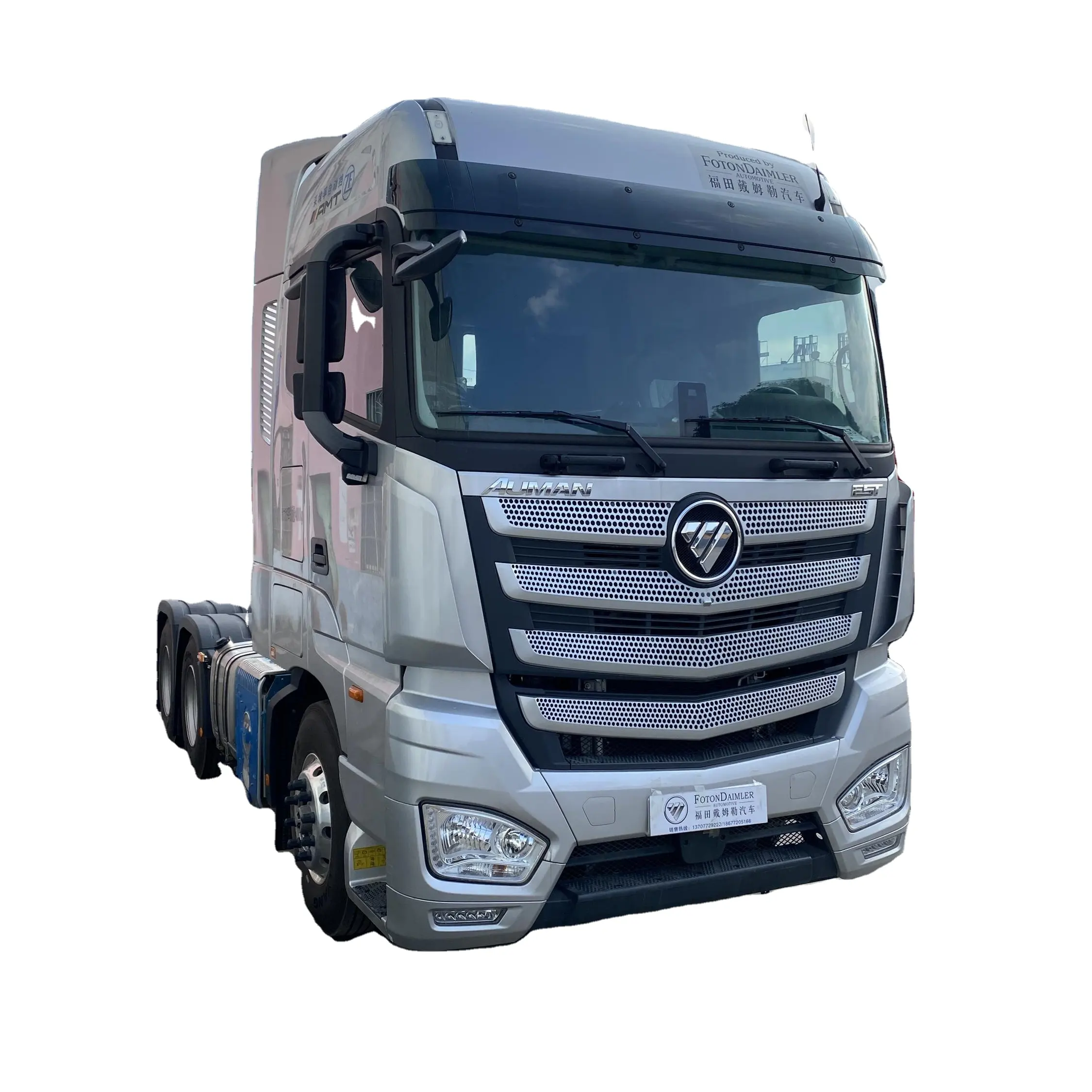 Sino fornecedor usado 450hp caminhão elétrico trator 6x4 cabeças do caminhão comercial bom reboque para vendas