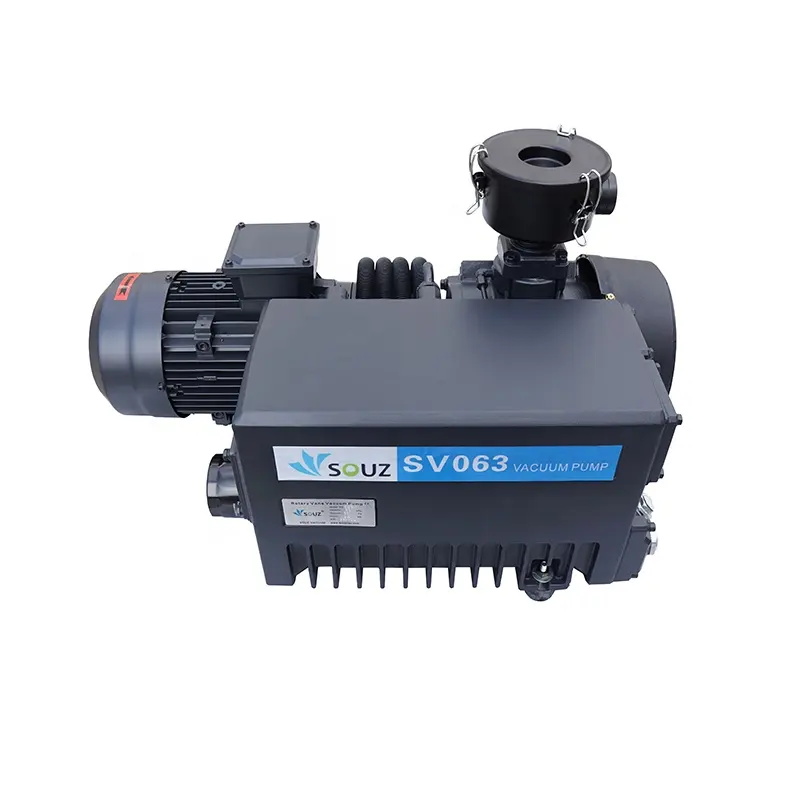 Limited-time Offer SOUZ VACUUM SV063 Single Stage Oil Change Rotary Vacuum Pumps with 63m3/h