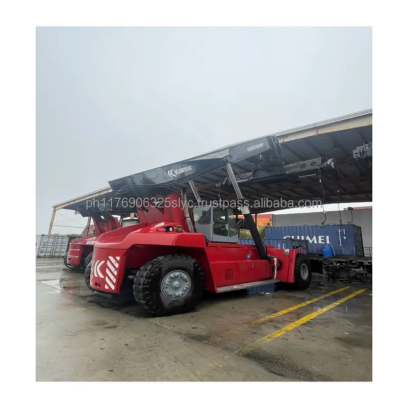 Kalmar DRT450 wadah Tumpuk, Swedia dibuat asli 45ton Harga tumpuk tingkat rendah di port Shanghai