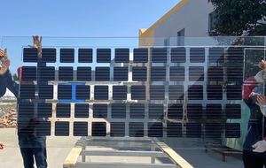 Evo אריחים סולאריים bipv גג שטוח מותאם אישית זכוכית דו-סולארי דו פתרונות בתי עץ אריחים סולאריים