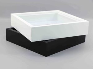 MDF Shadow Box <strong>Frame</strong>, <strong>10x10</strong>&quot; Size with 5x5&quot; Mat, 3D Deep Picture <strong>Frame</strong> - Product Image 5