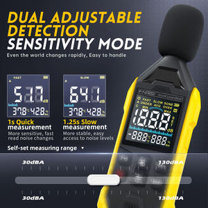 FNIRSI FDM01 Instrumento de medición de ruido Medidor de nivel de sonido Digital Handheld Sound DB tester 30 ~ 130dB Instrumentos eléctricos de audio - Product Image 3