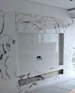 家の装飾のためのデザイナーのお気に入りの自然DOVER WHITE MARBLE。