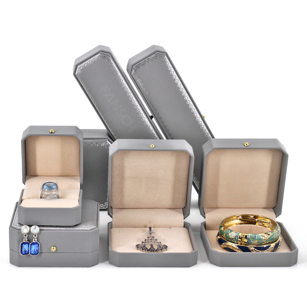 boîte à bijoux en pu
