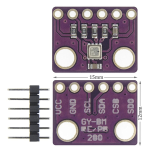 BME280 5V 3.3Vデジタルセンサー温度湿度気圧センサーモジュールI2C SPI 1.8-5V - Product Image 2