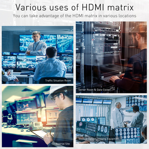 TESmart-matriz de 8 en 8 salidas, 4K, HDMI, 8x8, con control remoto IR, RS232 y puerto Lan, control HDMI - Product Image 5