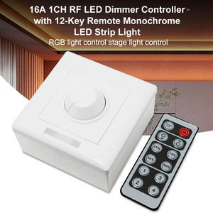 Инфракрасный 12-кнопочный Диммер DC12V/24V инфракрасная ручка PWM Triac светодиодный диммер пульт дистанционного управления переключатель для светодиодной ленты 8 А выход - Product Image 5