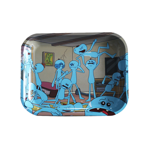 Biểu tượng tùy chỉnh in tin phục vụ khay kim loại cán bán buôn khay - Product Image 5