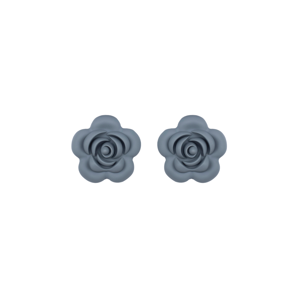 Perle focale Rose Gris Dim SA37