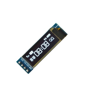 0.91インチOLEDモジュール0.91 "ホワイト/ブルーOLED128X32 OLED LCD LEDディスプレイモジュール0.91" IIC通信用