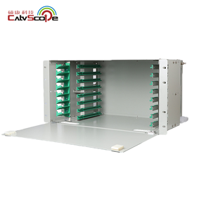 ODF 3U 96 Cores Catvscope FTTX Uso Marco de distribución óptica 19 pulgadas Panel de conexión de fibra óptica Montado en Rack ODF - Product Image 3