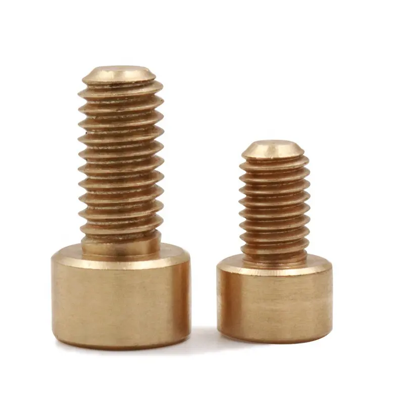 Chất Lượng Cao Brass Vít Nhà Máy Cung Cấp OEM Đồng Cap Head Ổ Cắm Allen Hex Rãnh Ổ Đĩa Máy Vít Bu Lông