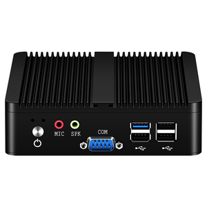HLY-Mini ordenador Industrial J1800, cuatro núcleos, Linux, Pfsense opcional, 2 * LAN, 4 * USB, 2 * RS232, WIFI, Barebone - Product Image 3