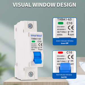 AC MCB 1P 2P 230V 400V 6KA Mini devre kesici hava anahtarı 6A 10A 16A 20A 32A 40A 50A 63A aşırı yük kısa devre koruyun - Product Image 3