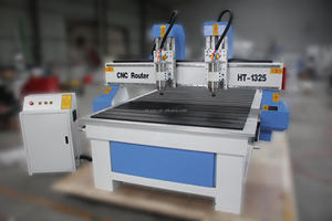 Velocidad rápida Dsp controlado 2 husillos talla de madera Ce máquina doble cabeza madera Cnc enrutador máquina para carpintería - Product Image 5