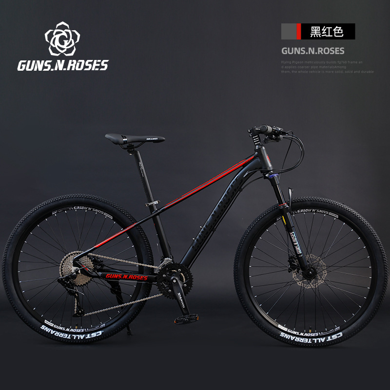 Roue à rayons noirs et rouges