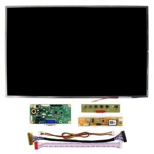 Vga lcd 30ピンlvdsコントローラーボードCCFLバックライト17インチLCDパネル1920x1200 VGAボード付き - Product Image 2