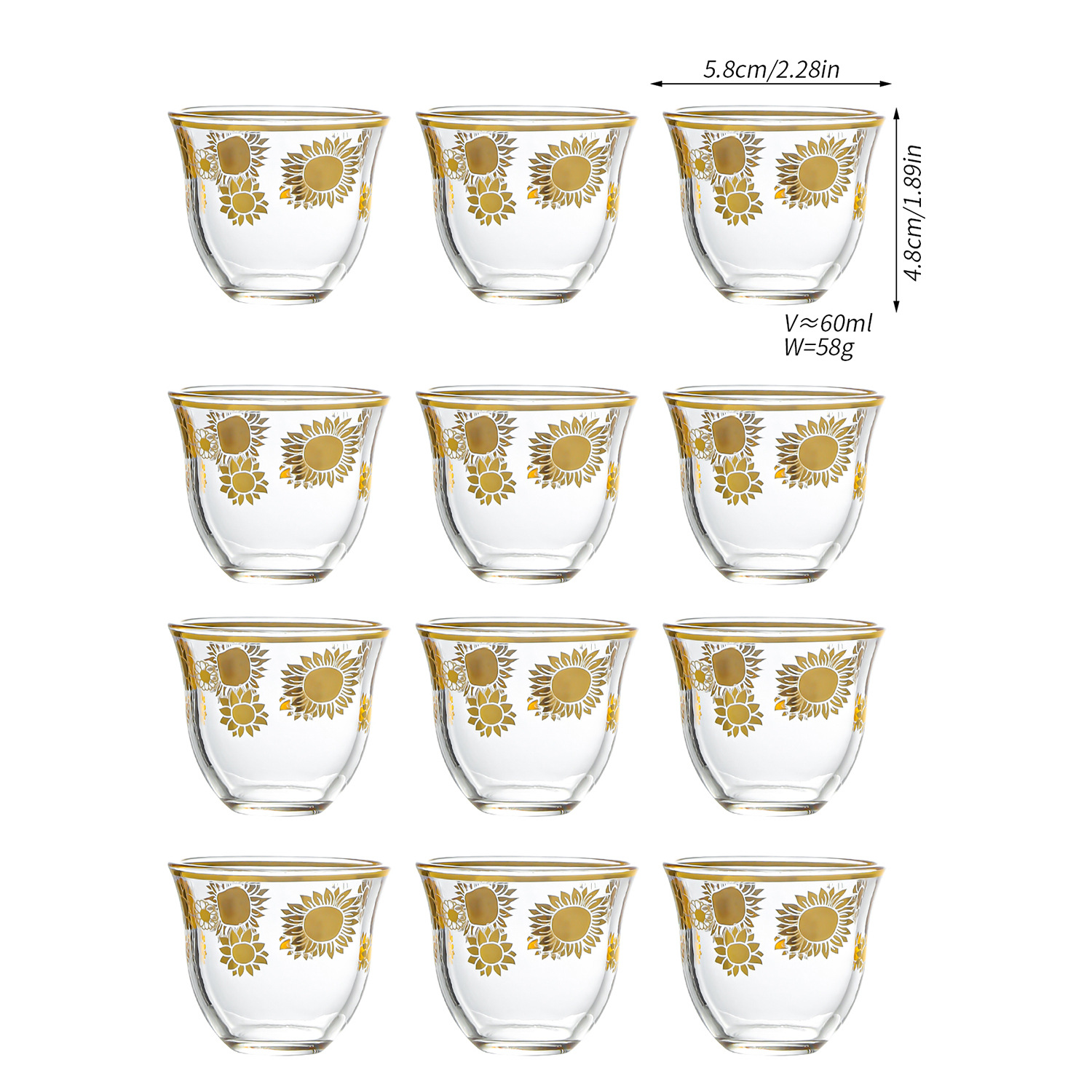A-12pcs set