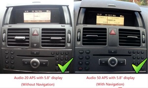 Android 11 araba GPS navigasyon DVD OYNATICI MERCEDES BENZ C sınıfı için C180/C200/C230 araba otomobil radyosu çalar Stereo kafa ünitesi DSP IPS - Product Image 3