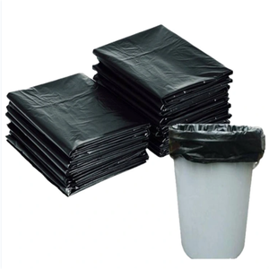 家用多型聚乙烯塑料拉绳垃圾袋，带压花表面直立袋设计 - Product Image 4
