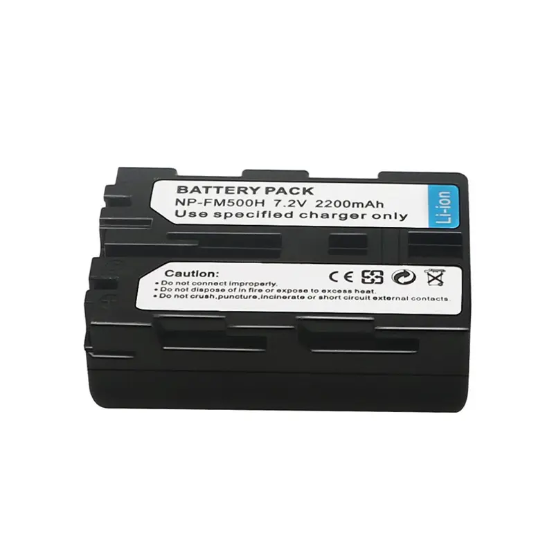 Batteria NP-FM500H 1600mAh per fotocamera digitale Sony A200 A300 A350 A500 A700