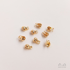 DIY手链项链珠链制作闭合贝壳扣双耳扣珠宝制作用扣 - Product Image 6