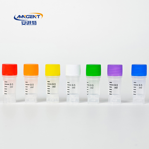 Amngent phòng thí nghiệm trong suốt 0.<span class=keywords><strong>5ml</strong></span> 1ml <span class=keywords><strong>1</strong></span>.<span class=keywords><strong>5ml</strong></span> 2ml <span class=keywords><strong>5ml</strong></span> truyền thống đông lạnh lọ bên ngoài xoay Cryo Ống - Product Image 3