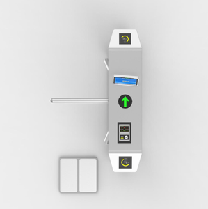 Tornello a treppiede automatico ESD con rilevamento del movimento e ripristino per il controllo accessi in aree sensibili alla statica e su pavimenti di fabbrica - Product Image 3