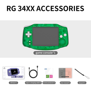 Nuovo RG34XX 3.4 pollici ips con schermo palmare giocatore di gioco per android giocatore di gioco ps n64 fba retro console desktop Linux - Product Image 6
