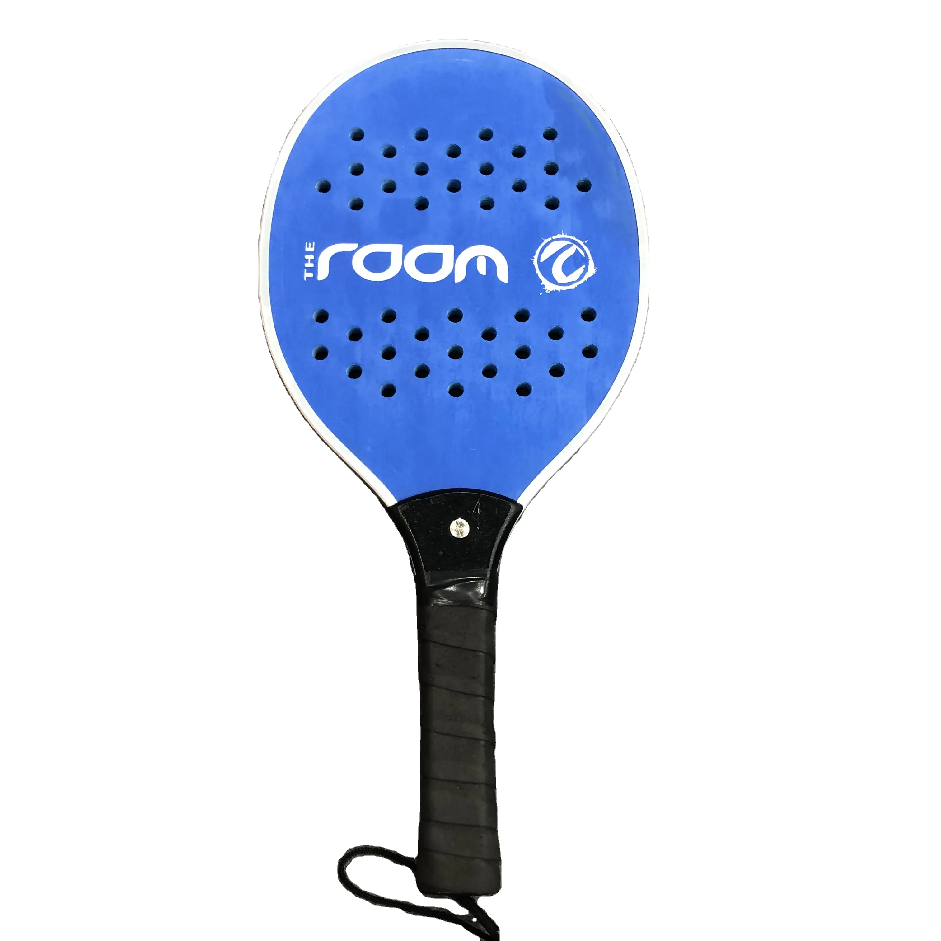 Wholesale wood Beach Tennis Racket Carbon Fiber Twill Beach Paddle Ball two racket table tennis racket
