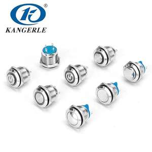 Chinakel 16mm su geçirmez anahtarları ile Push Button anahtarları işık kendinden kilit Push Button - Product Image 3