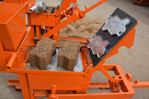 QMR2-40 ручной глинистая почва грязи земле кирпича делая машину - Product Image 6