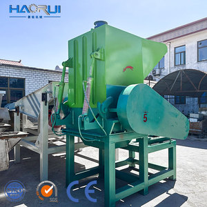 Automatic Metal Plastic Crusher Shredder Machine New PE PET Bottle Crushing Bearing Motor Core Double PC Double Plastic Crushing