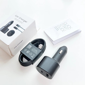 Type-c <strong>Adapter</strong> USB-C Original PD 45W 15W Dual USB Adaptive for Samsung Fast Charger S23 S20 S22 Ultra Z Fold 2 <strong>3</strong> <strong>4</strong> Car Charger - Product Image 1