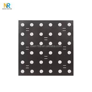 Yüksek kaliteli 36X 3w matris ışık DMX 512 RGB 3in1 LED DMX Matrix Panel AYDINLATMA - Product Image 5