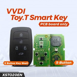 Xhorse VVDI XSTO20EN กับ XM38คีย์สมาร์ท PCB พร้อมปุ่ม5ปุ่มเปลือกกุญแจรถแบบสมบูรณ์ - Product Image 6