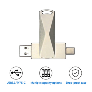 แฟลชไดรฟ์ภายนอกแบบหมุนได้สำหรับแล็ปท็อป2.0 USB แบบปรับแต่งได้ความจุ16GB 32GB 64GB - Product Image 4